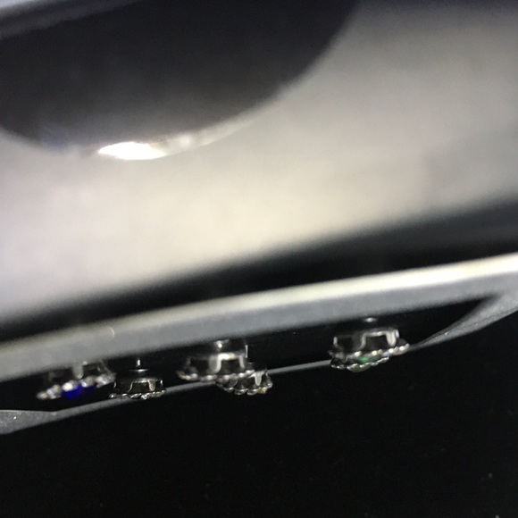 Genuine Crystal Trio Earring Set - Picture 4 of 5